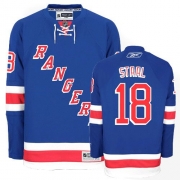 Reebok EDGE New York Rangers Marc Staal Blue Authentic Jersey