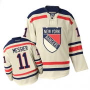Reebok EDGE New York Rangers Mark Messier Cream Authentic 2012 Winter Classic Jersey