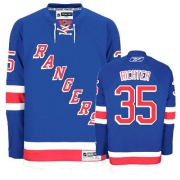 Reebok EDGE New York Rangers Mike Richter Blue Authentic Jersey