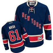 Reebok EDGE New York Rangers Rick Nash Dark Blue Third Authentic Jersey