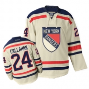 Reebok EDGE New York Rangers Ryan Callahan Cream Authentic 2012 Winter Classic Jersey