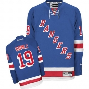 Reebok EDGE New York Rangers Scott Gomez Blue Authentic Jersey