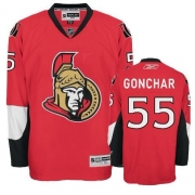Reebok EDGE Ottawa Senators Sergei Gonchar Red Authentic Jersey