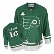 Philadelphia Flyers Bobby Clarke Authentic Green St Patty's Day Jersey