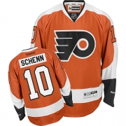 Reebok EDGE Philadelphia Flyers Brayden Schenn Orange Authentic Jersey