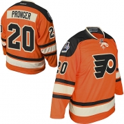 Reebok EDGE Philadelphia Flyers Chris Pronger Orange Official 2012 Winter Classic Authentic Jersey
