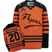 Reebok EDGE Philadelphia Flyers Chris Pronger Authentic Orange 2012 Winter Classic Jersey