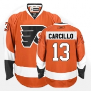Reebok EDGE Philadelphia Flyers Daniel Carcillo Authentic Orange Jersey