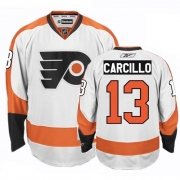 Reebok EDGE Philadelphia Flyers Daniel Carcillo White Road Authentic Jersey
