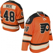 Reebok EDGE Philadelphia Flyers Danny Briere Orange Official 2012 Winter Classic Authentic Jersey