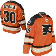 Reebok EDGE Philadelphia Flyers Ilya Bryzgalov Orange Official 2012 Winter Classic Authentic Jersey