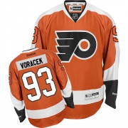 Reebok EDGE Philadelphia Flyers Jakub Voracek Orange Authentic Jersey