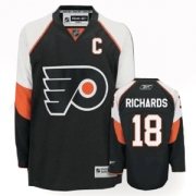 Reebok EDGE Philadelphia Flyers Mike Richards Authentic Black Third Jersey