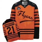 Reebok EDGE Philadelphia Flyers Van Riemsdyk 2012 Winter Classic Orange Authentic Jersey