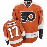 Reebok EDGE Philadelphia Flyers Wayne Simmonds Orange Authentic Jersey