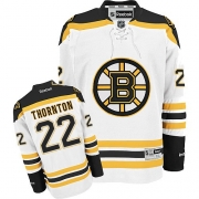 Reebok EDGE Boston Bruins Shawn Thornton White Authentic Jersey