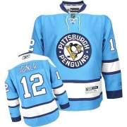 Reebok EDGE Pittsburgh Penguins Jarome Iginla Blue Authentic Jersey