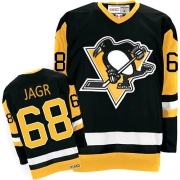 CCM Pittsburgh Penguins Jaromir Jagr Authentic Black Throwback Jersey