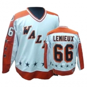 CCM Pittsburgh Penguins Mario Lemieux Authentic White Road Throwback All Star Jersey