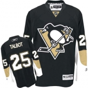 Reebok EDGE Pittsburgh Penguins Maxime Talbot Authentic Black Jersey