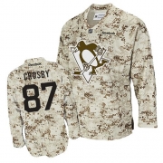 Reebok EDGE Pittsburgh Penguins Sidney Crosby Camo Authentic Jersey