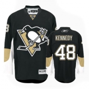 Reebok EDGE Pittsburgh Penguins Tyler Kennedy Black Authentic Jersey