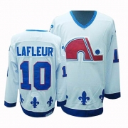 CCM Quebec Nordiques Guy Lafleur Authentic White Throwback Jersey
