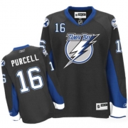 Reebok EDGE Tampa Bay Lightning Teddy Purcell Authentic Black Jersey