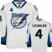 Reebok EDGE Tampa Bay Lightning Vincent Lecavalier Authentic White Road Jersey