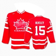 Nike Team Canada 2010 Olympic Dany Heatley Red Authentic Jersey