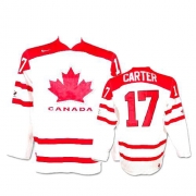 Nike Team Canada 2010 Olympic Jeff Carter White Premier Jersey