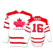 Nike Team Canada 2010 Olympic Jonathan Toews White Authentic Jersey