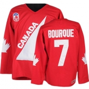 CCM Team Canada 1991 Olympic Ray Bourque Authentic Red Throwback Jersey