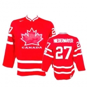 Nike Team Canada 2010 Olympic Scott Niedermayer Red Authentic Jersey