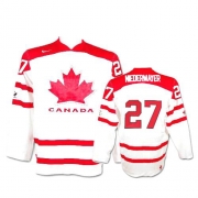 Nike Team Canada 2010 Olympic Scott Niedermayer White Authentic Jersey