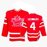 Nike Team Canada 2010 Olympic Vincent Lecavalier Red Premier Jersey