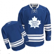 Reebok EDGE Toronto Maple Leafs Blank Authentic Blue Third Jersey