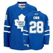 Reebok EDGE Toronto Maple Leafs Colton Orr Authentic Blue Jersey