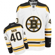 Reebok EDGE Boston Bruins Tuukka Rask White Authentic Jersey