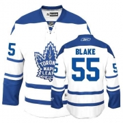 Reebok EDGE Toronto Maple Leafs Jason Blake Authentic White Third Jersey