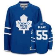 Reebok EDGE Toronto Maple Leafs Jason Blake Authentic Blue Jersey