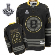 Reebok EDGE Boston Bruins Tyler Seguin Black Ice Authentic with Stanley Cup Finals Jersey