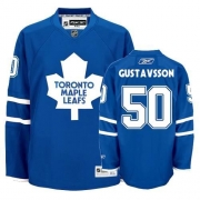 Reebok EDGE Toronto Maple Leafs Jonas Gustavsson Authentic Blue Jersey