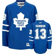 Reebok EDGE Toronto Maple Leafs Mats Sundin Authentic Blue Jersey