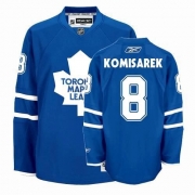 Reebok Toronto Maple Leafs Mike Komisarek Premier Blue Jersey