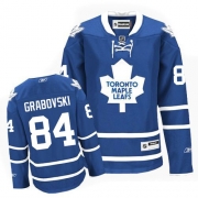 Reebok EDGE Toronto Maple Leafs Mikhail Grabovski Authentic Blue Jersey Jersey