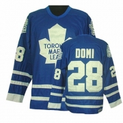 CCM Toronto Maple Leafs Tie Domi Authentic Blue Throwback Jersey