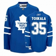 Reebok EDGE Toronto Maple Leafs Vesa Toskala Authentic Blue Jersey