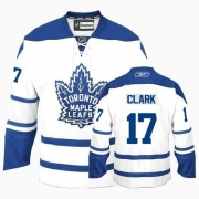 Reebok EDGE Toronto Maple Leafs Wendel Clark Authentic White Third Jersey