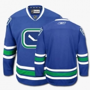 Reebok EDGE Vancouver Canucks Blank Authentic Blue Third Jersey